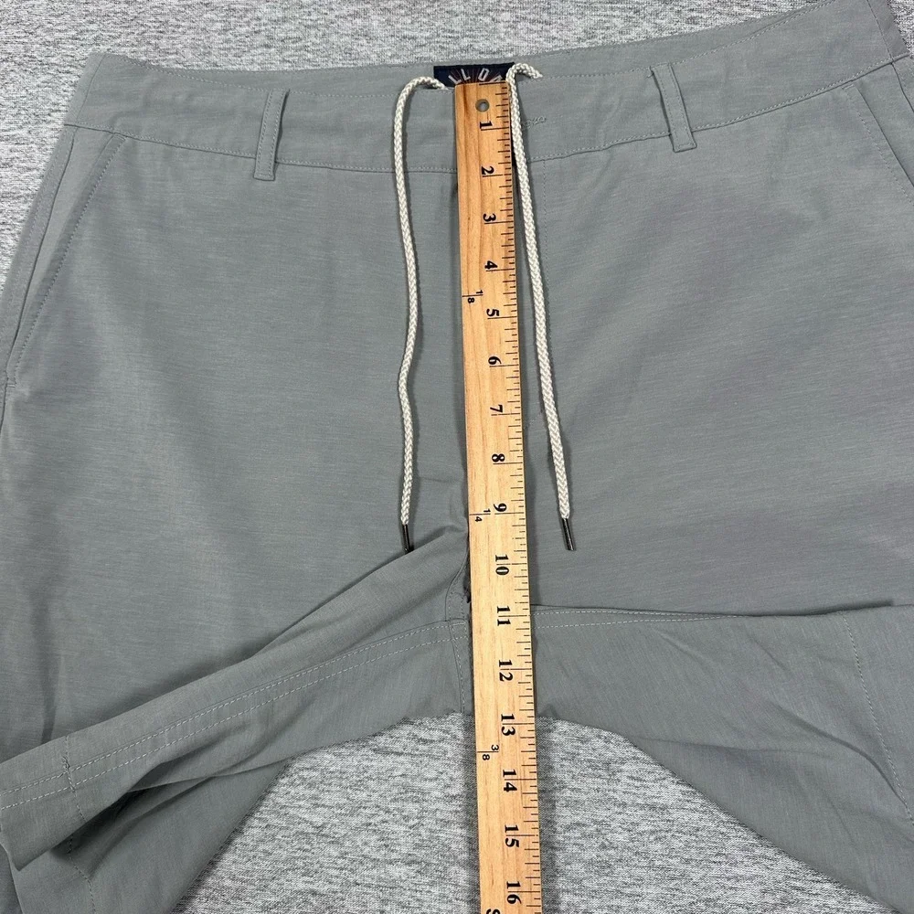 Faherty Shorts Men's Size 34 Gray All Day Hybrid Drawstring Beach Golf Outdoor